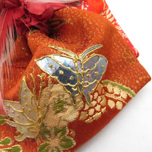 画像をギャラリービューアに読み込む, 髪飾り・かんざし 振袖用 2セット 赤系 橙系 成人式 卒業式 結婚式 フォーマル