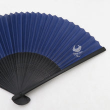 画像をギャラリービューアに読み込む, 和小物 組市松文様 扇子 東京2020パラリンピックエンブレム 桐箱・スタンド付き