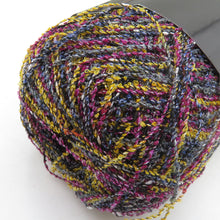 Load image into Gallery viewer, 毛糸 エクトリー E・アモーレ Y40013 約30g(約300m) 6玉セット グリーン/パープル系 未使用品