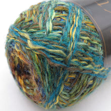 Load image into Gallery viewer, 毛糸 エクトリー エクアトール Y40140 約30g(約210m) 7玉セット グリーン/ピンク系 未使用品