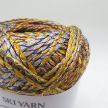 Load image into Gallery viewer, SKIYARN スキーヤーン 毛糸 Ski Selene スキーセレーネ 1223番色×5玉 1221番色×2玉 1玉30g 糸長約98m 日本製 春夏毛糸 カラフル 未使用品