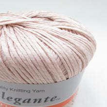 Load image into Gallery viewer, ダイヤモンド毛糸 毛糸 Silk Elegante シルクエレガンテ 702番色×5玉 1玉30g巻 約128m 春夏毛糸 手芸糸 薄桃色 未使用品