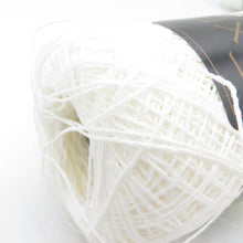 Load image into Gallery viewer, 毛糸 エクトリー ニューモロッコ(マットタイプ)Y40149 約30g(219m)×6玉 ホワイト パープル オレンジ未使用品