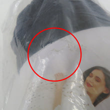 Load image into Gallery viewer, 毛糸 ブランケット用 超極太毛糸 2玉セット 250g玉巻 約21m ブラック ポリエステル シェニールヤーン 未使用品