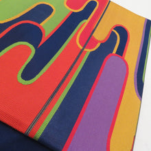 画像をギャラリービューアに読み込む, 袋帯 ヱ霞柄 紺色 六通柄 正絹 礼装 フォーマル 着物帯 長さ416cm