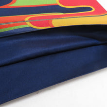 画像をギャラリービューアに読み込む, 袋帯 ヱ霞柄 紺色 六通柄 正絹 礼装 フォーマル 着物帯 長さ416cm