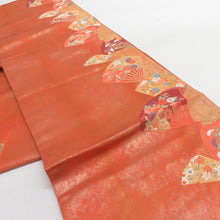 画像をギャラリービューアに読み込む, 袋帯 オレンジ
