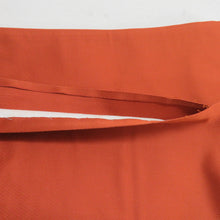 画像をギャラリービューアに読み込む, 袋帯 扇子文様 橙色 金糸 正絹 礼装 フォーマル 着物帯 長さ440cm