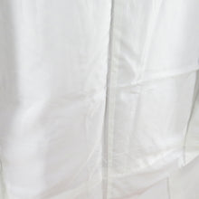 Load image into Gallery viewer, 小紋 斜め格子文様 紫色 袷 広衿 ポリエステル 洗える着物 仕立て上がり カジュアル 身丈164cm