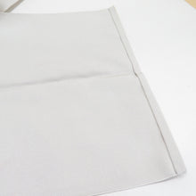 画像をギャラリービューアに読み込む, 名古屋帯 本綴れ 山風景文様 灰色 正絹 お太鼓柄 八寸帯 カジュアル 仕立て上がり 長さ373cm