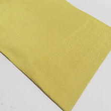 Load image into Gallery viewer, 袋帯 すくい織り 花柄 黄色 お太鼓柄 正絹 礼装 フォーマル 着物帯 長さ460cm