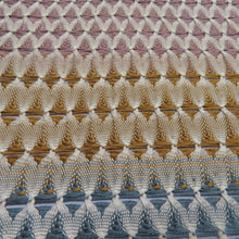 画像をギャラリービューアに読み込む, 袋帯 すくい織り 組織 ぼかし 灰青色 お太鼓柄 正絹 カジュアル 着物用 長さ452cm