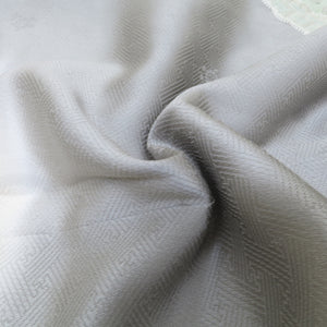 訪問着 スワトウ刺繍 箔 袷 広衿 正絹 セミフォーマル着物 仕立て上がり 身丈163.4cm