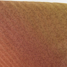 画像をギャラリービューアに読み込む, 道行 津室道雄 正絹 リバーシブル 斜めぼかし 黄土色 黒色 作家物 和装コート 袷仕立て 着物用 身丈90cm