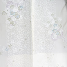 画像をギャラリービューアに読み込む, 着物コート 道中着 紬 縞文様 正絹 紫色 和装コート カジュアル