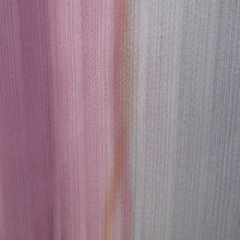 画像をギャラリービューアに読み込む, 道行 正絹 リバーシブル グラデーション 紫色 黒色 和装コート 袷仕立て 着物用 身丈88cm