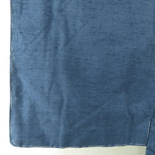 Load image into Gallery viewer, Male kimono Tsumugi ensemble lined blue pure silk men for men men's tailoring kimono men's casual height 137cm