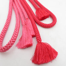 画像をギャラリービューアに読み込む, 帯締め 6本セット 丸組 組紐 正絹 プロミックス 和装小物 着物用 長さ160cm