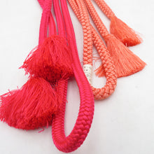 画像をギャラリービューアに読み込む, 帯締め 6本セット 丸組 組紐 正絹 プロミックス 和装小物 着物用 長さ160cm