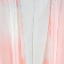 画像をギャラリービューアに読み込む, 襦袢 振袖用 ぼかし 牡丹文様 桃色 ポリエステル 洗える 広衿 袖無双 長襦袢 仕立て上がり 女性着物用 身丈137cm