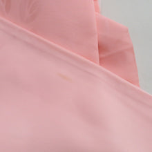 画像をギャラリービューアに読み込む, 襦袢 振袖用 ぼかし 牡丹文様 桃色 ポリエステル 洗える 広衿 袖無双 長襦袢 仕立て上がり 女性着物用 身丈137cm