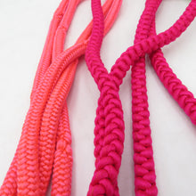 Load image into Gallery viewer, 帯締め 10本まとめてセット 丸組 組紐 正絹 色糸 和装小物 帯〆 レディース 女性 振袖 長さ160cm