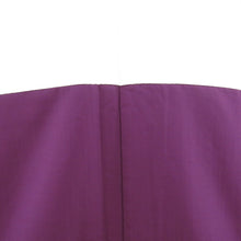 画像をギャラリービューアに読み込む, 紬 着物 縦柄模様 黒色x灰色 袷 広衿 正絹 カジュアル着物 仕立て上がり 身丈151cm