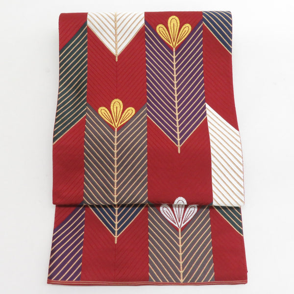 袋帯 正絹 振袖 豪華 立涌 楽天市場】袋帯 振袖用 正絹 成人式に 華やかな袋帯 六通 仕立て上がり