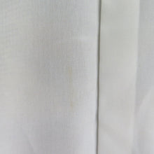 画像をギャラリービューアに読み込む, 紬 着物 葉っぱ模様 正絹 薄茶色x砂折 袷 広衿 カジュアル 仕立て上がり着物 身丈159cm