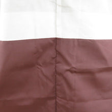 画像をギャラリービューアに読み込む, 紬 着物 葉っぱ模様 正絹 薄茶色x砂折 袷 広衿 カジュアル 仕立て上がり着物 身丈159cm