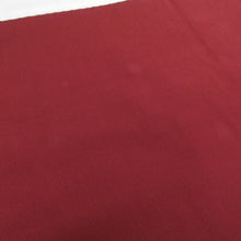 画像をギャラリービューアに読み込む, 紬 着物 幾何学模様に花模様 紺色x黒色x赤色 正絹 袷 バチ衿 カジュアル 仕立て上がり着物 身丈161cm