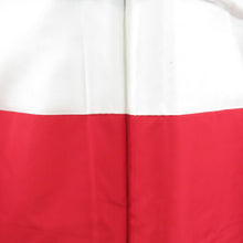 画像をギャラリービューアに読み込む, 紬 着物 華文模様 黒色x赤色x灰色 正絹 袷 広衿 カジュアル 仕立て上がり着物 身丈155cm