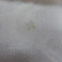 画像をギャラリービューアに読み込む, 紬 着物 幾何学模様に花 紺色x黒色 正絹 袷 広衿 カジュアル 仕立て上がり着物 身丈159cm