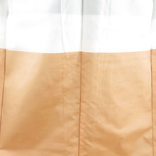 画像をギャラリービューアに読み込む, 紬 着物 幾何学模様に花 紺色x黒色 正絹 袷 広衿 カジュアル 仕立て上がり着物 身丈159cm