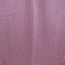 Load image into Gallery viewer, Color Land Red Purple Plant Plant Crest Wide Collar Pure Silk Kimono Star Star 157cm