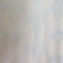 Load image into Gallery viewer, 小紋 和更紗切嵌染め模様 黄緑色xオレンジ色x多色 袷 広衿 正絹 仕立て上がり カジュアル着物 身丈156cm