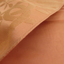 画像をギャラリービューアに読み込む, 袋帯 洒落袋帯 コラールオレンジ色 唐草花模様 六通柄 正絹 仕立て上がり 着物帯 長さ440cm