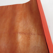 画像をギャラリービューアに読み込む, 袋帯 洒落袋帯 相良刺繍 お太鼓柄 花鳥紋様 オレンジ色x黄色 正絹 仕立て上がり 長さ432cm