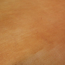 画像をギャラリービューアに読み込む, 袋帯 洒落袋帯 相良刺繍 お太鼓柄 花鳥紋様 オレンジ色x黄色 正絹 仕立て上がり 長さ432cm