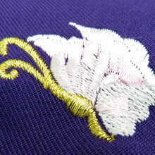 画像をギャラリービューアに読み込む, 子供着物 女児用 袴 紫色 桜刺繍 蝶刺繍 ポリエステル 女の子用 紐下70.5cm スカート型 行燈型 卒園式 発表会 コスプレ  未使用品