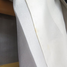 Load image into Gallery viewer, 紬 着物 大島紬 花模様 紺色x黒色 正絹 袷 広衿 カジュアル 仕立て上がり着物 身丈155cm