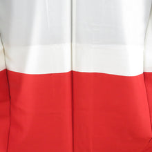 画像をギャラリービューアに読み込む, 紬 着物 大島紬 ススキ模様 紺色xオレンジ色x多色 袷 広衿 正絹 カジュアル 仕立て上がり着物 身丈157cm