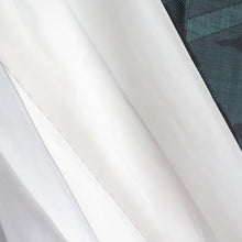 Load image into Gallery viewer, 紬 着物 大島紬 亀甲に雲取り模様 黒色x緑色 袷 広衿 正絹 カジュアル 仕立て上がり着物 身丈163cm