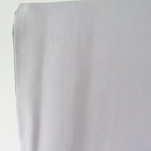 Load image into Gallery viewer, 付下げ グレーx多色 箔入り 小花蘭模様 刺繍入り 袷 広衿 正絹 仕立て上がり着物 身丈159cm