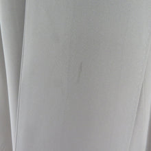 Load image into Gallery viewer, 付下げ グレーx多色 箔入り 小花蘭模様 刺繍入り 袷 広衿 正絹 仕立て上がり着物 身丈159cm