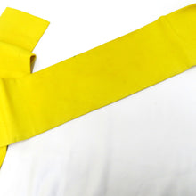 画像をギャラリービューアに読み込む, 名古屋帯 アンティーク帯 昔名古屋帯 黄 オレンジ 毬 花 刺繍 昔帯 九寸帯 レトロモダン 明治・大正ロマン 難有 長さ332cm