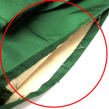 画像をギャラリービューアに読み込む, 名古屋帯 アンティーク帯 昔名古屋帯 緑 金 渋オレンジ 黒 古典芸能 小道具 刺繍 金コマ刺繍 昔帯 九寸帯 レトロモダン 明治・大正ロマン  長さ341cm