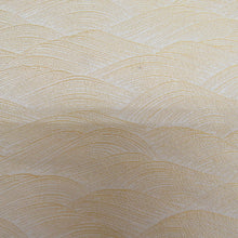 画像をギャラリービューアに読み込む, 袋帯 正絹 昇運十福図文様 ベージュ色x多色 金糸銀糸 六通柄 壱千八百織 フォーマル 仕立て上がり 長さ448cm