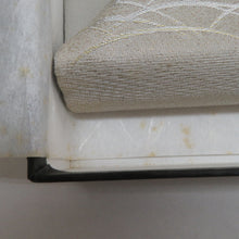 画像をギャラリービューアに読み込む, 袋帯 作り帯 とのき帯 フォーマル 金糸銀糸 草模様 正絹 薄紫色x銀色x金色 六通柄 仕立て上がり 着物帯