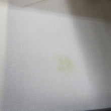 Load image into Gallery viewer, 紬 着物 グレーxオレンジ 花草模様 袷 広衿 正絹 仕立て上がり着物 身丈164cm